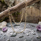 Amore Heart Link Choker Necklace