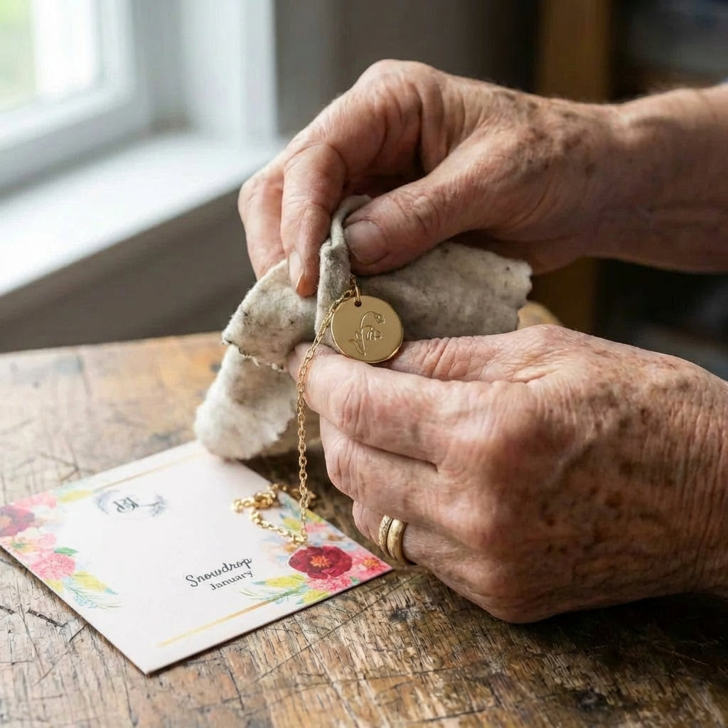 Birth Flower Necklace