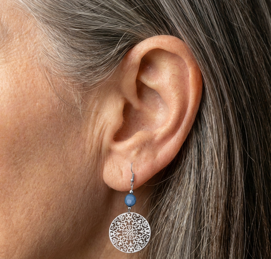 Bohemian Hollowed Circular Earrings