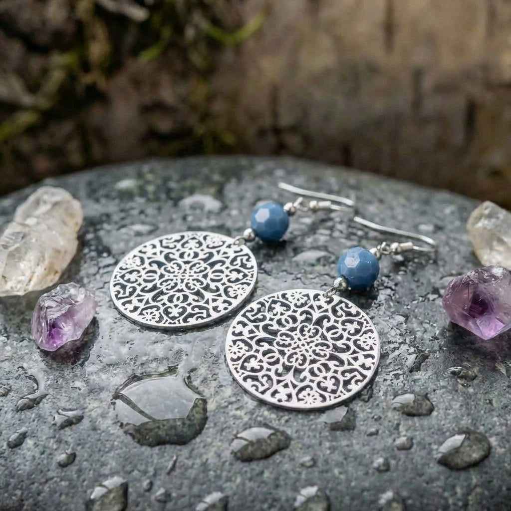 Bohemian Hollowed Circular Earrings