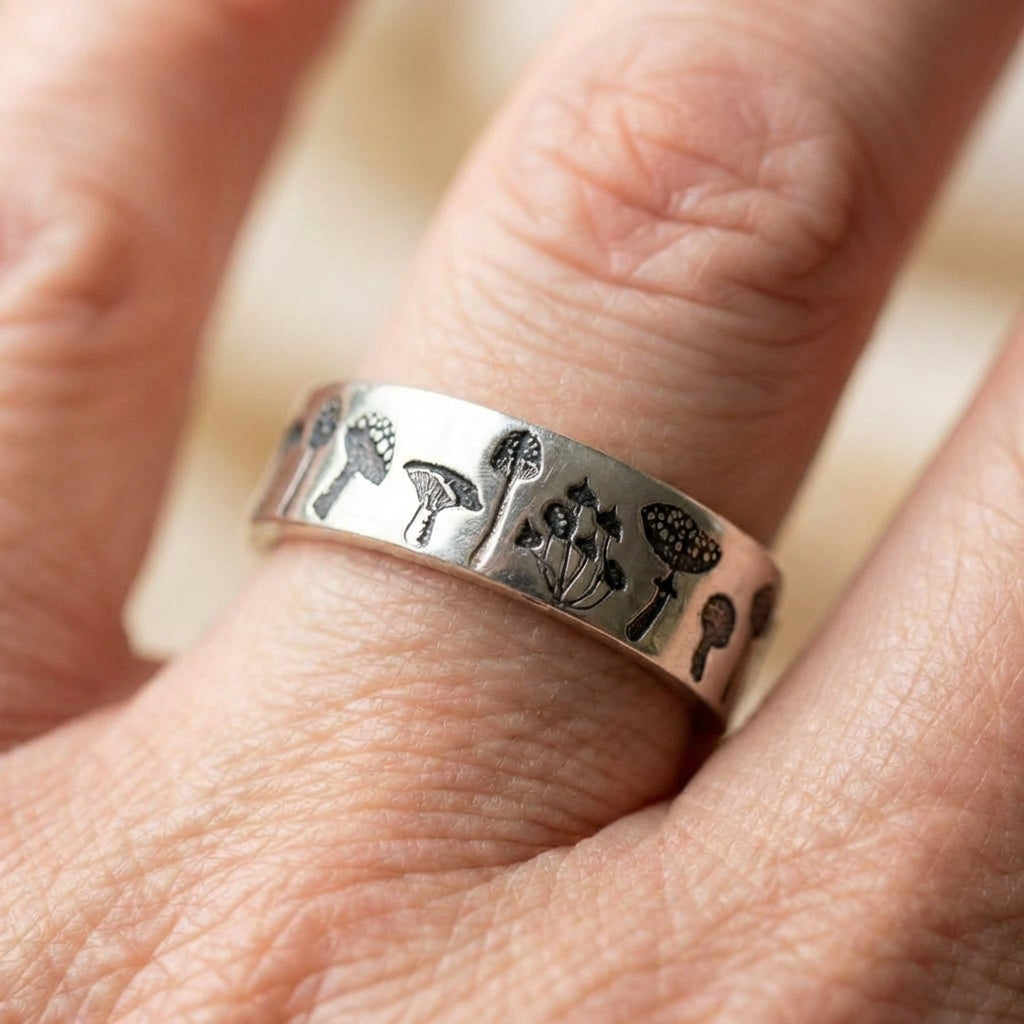 Bohemian Mushroom Ring