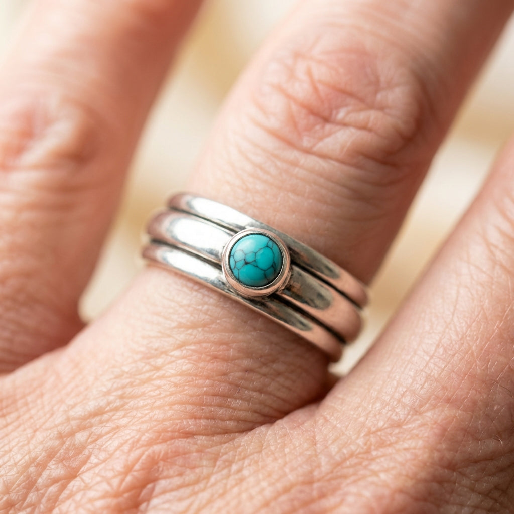 Bohemian Turquoise Ring
