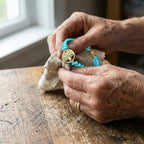 Bracelet Tree Of Life Handmade Turquoise Stone