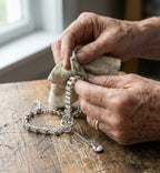 Crystal Choker Long Pendant Necklace