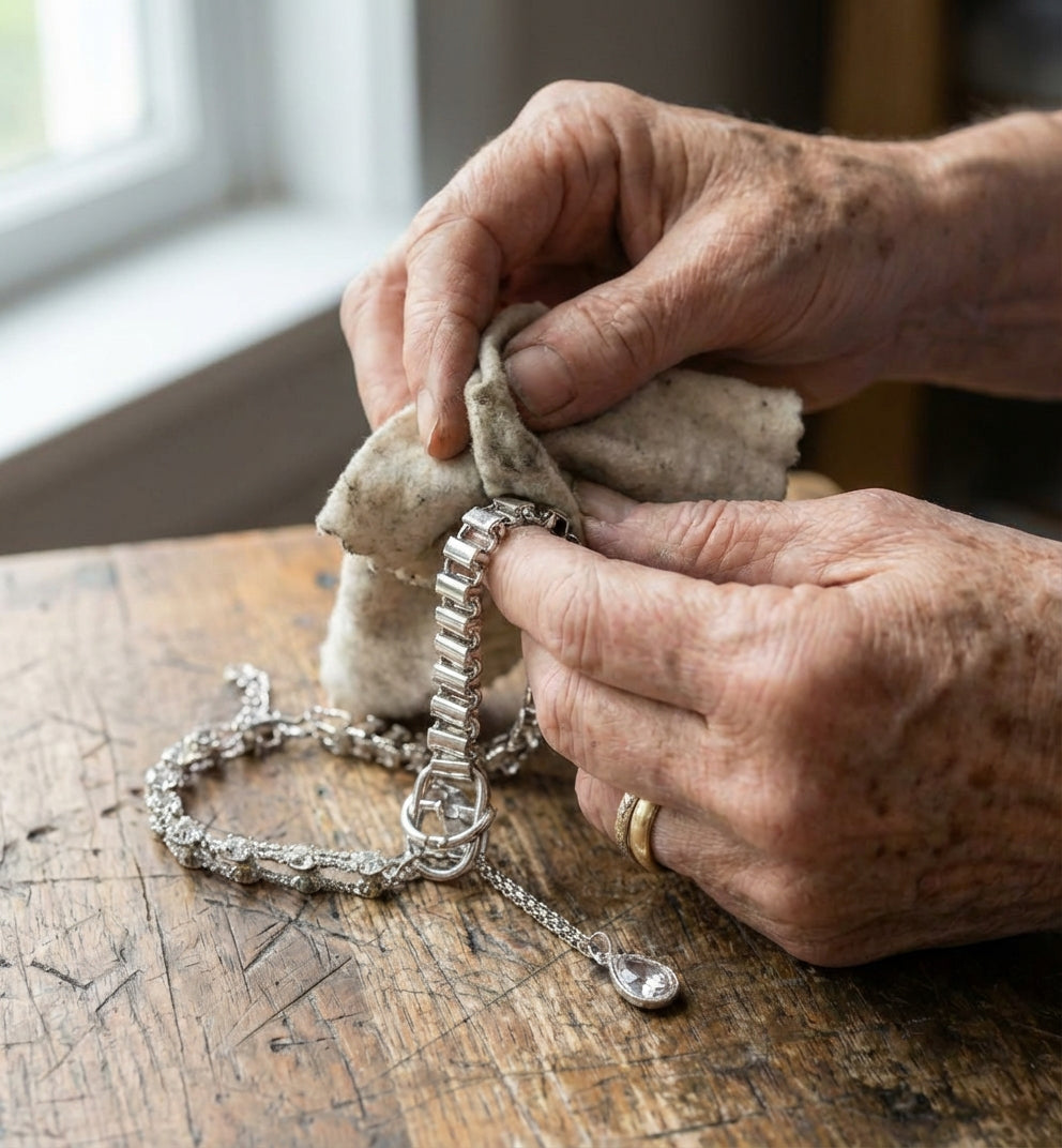 Crystal Choker Long Pendant Necklace