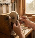 Crystal Choker Long Pendant Necklace