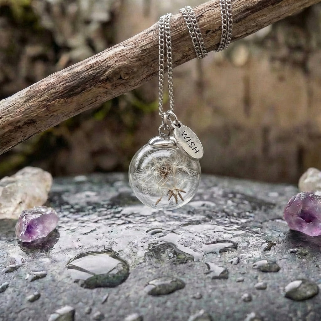 Dandelion Wish Necklace