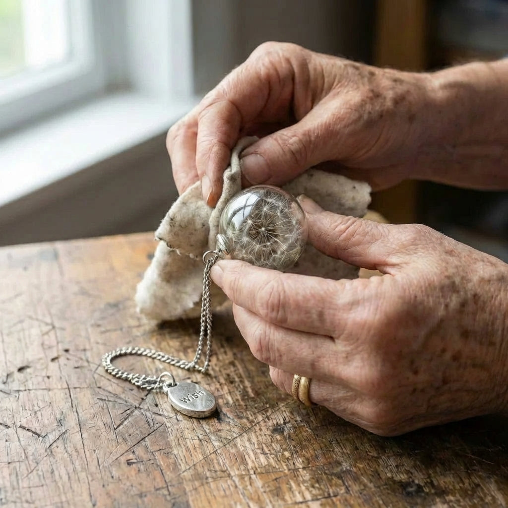 Dandelion Wish Necklace