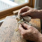 A Dragonfly Necklace In Gold With Opal