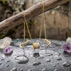 Elegant Drop Gold Necklace