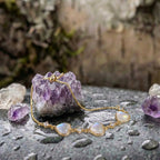 Elegant Heart Gold Bracelet