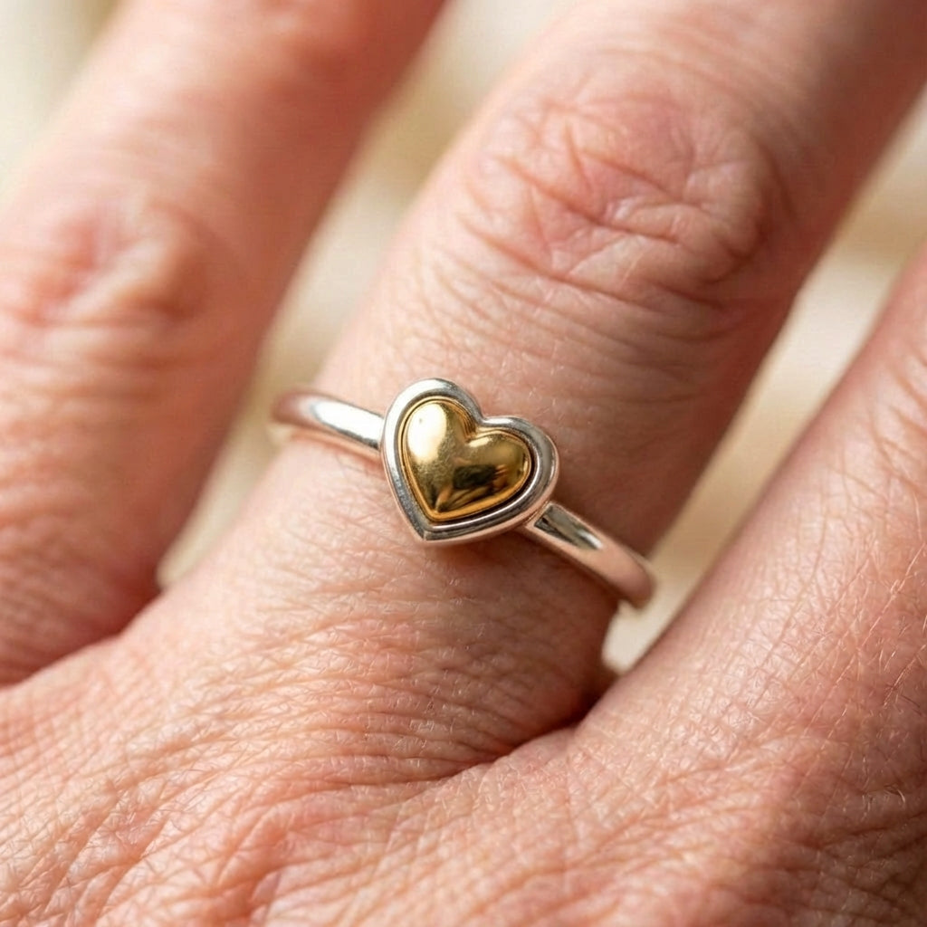 Elegant Heart Love Ring