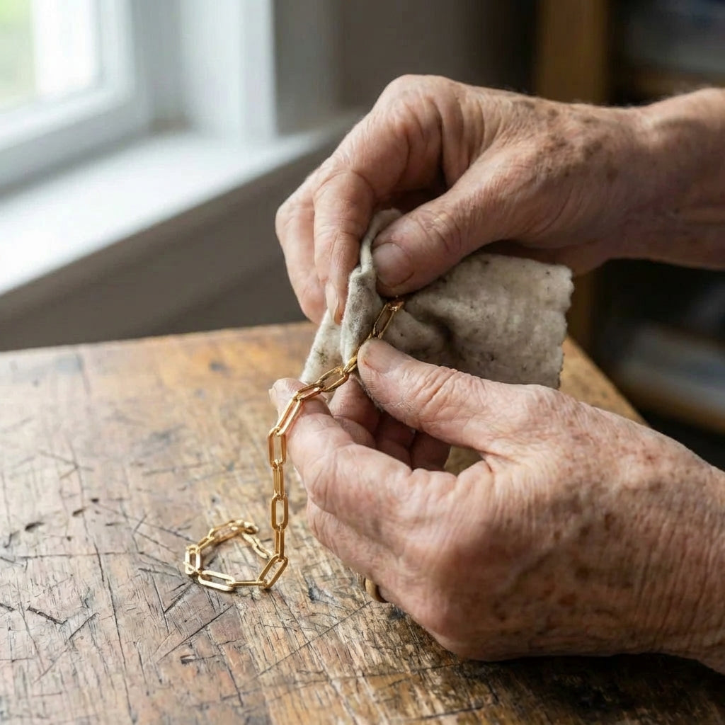 Fine Golden Chain Necklace