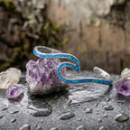 A Sea Wave Opal Bracelet In Silver Sustainable Ocean Inspired Jewelry