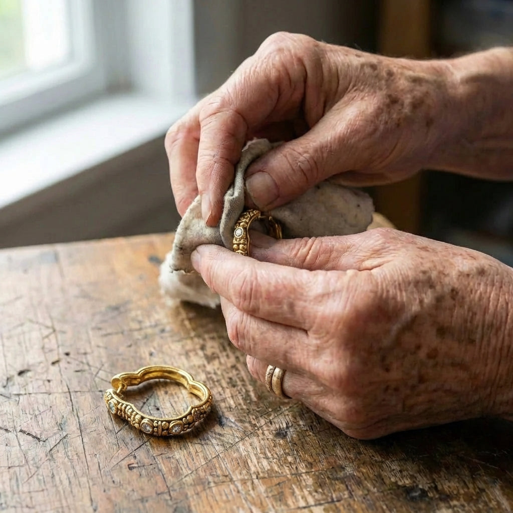 Boho Golden Hoop Earrings