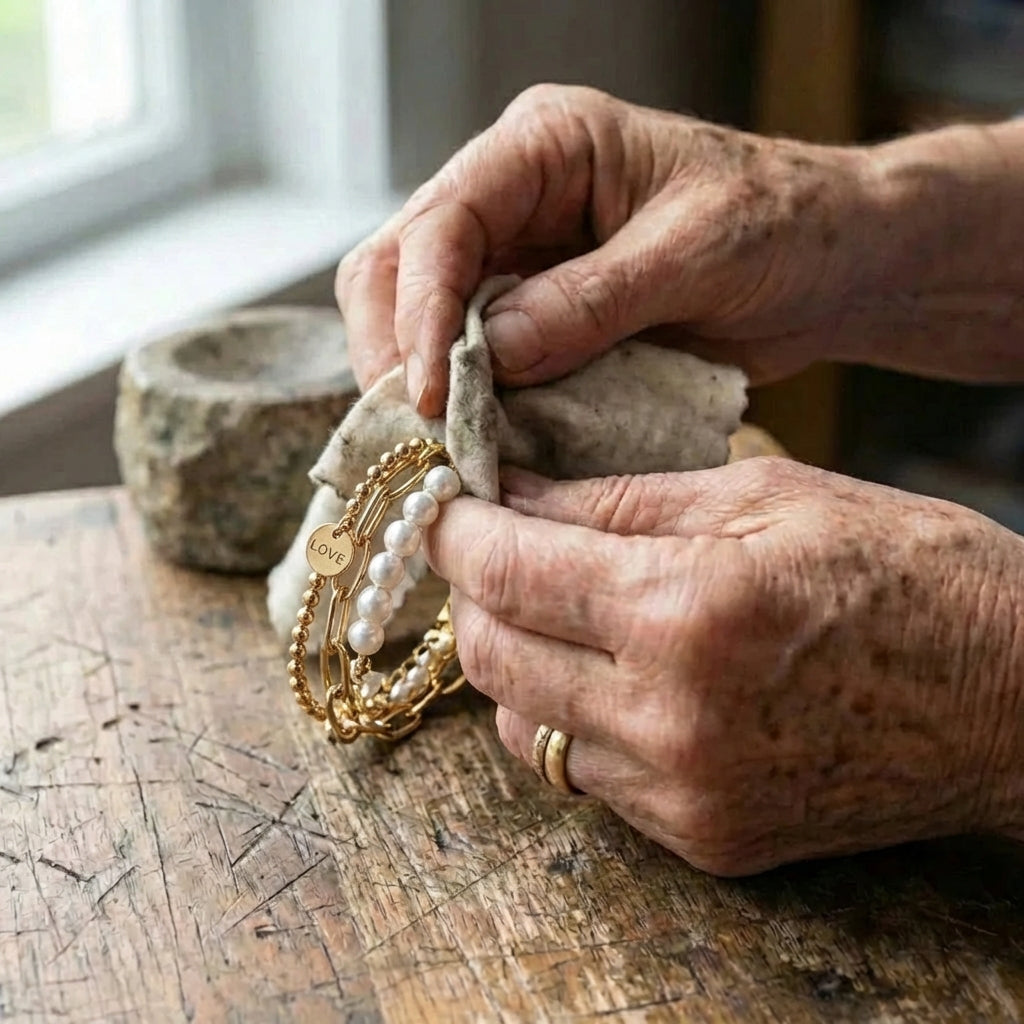 Gold Pearl Bracelet Packs