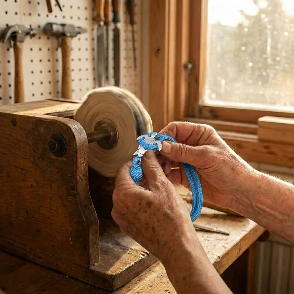 A Handmade Sea Turtle Bracelet