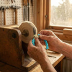 Bracelet Tree Of Life Handmade Turquoise Stone