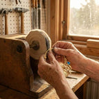 Vintage Shell Charm Adjustable Gold Bracelet