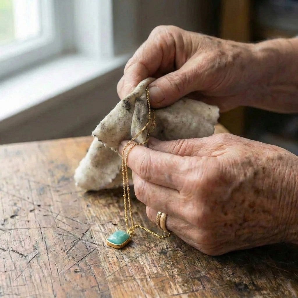 Briella Amazonite Gemstone Necklace