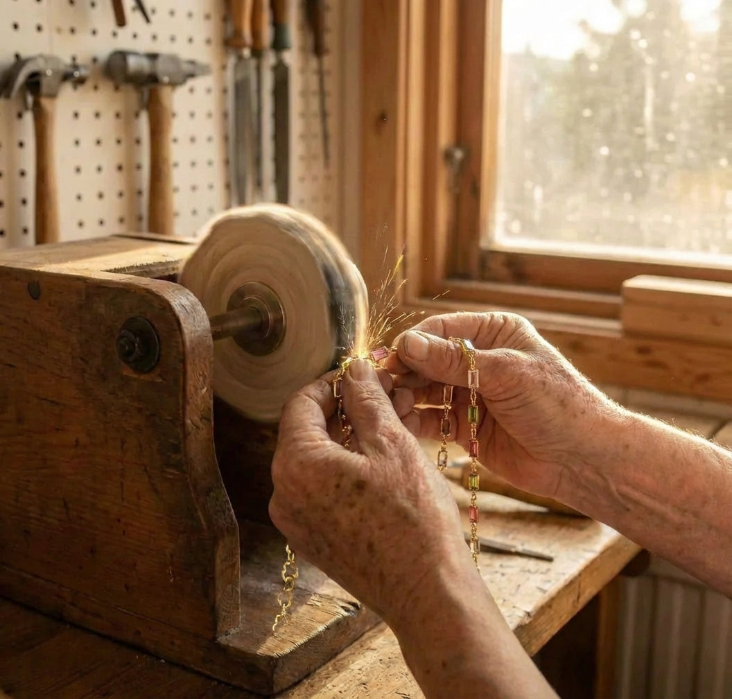 Isabella Multicolor Cz Stone Necklace