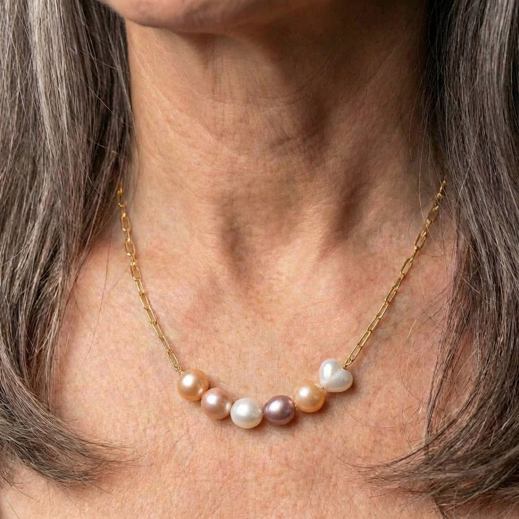 Natural Freshwater Pearl Necklace