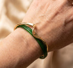 Green Shellfish Bangles Bracelet