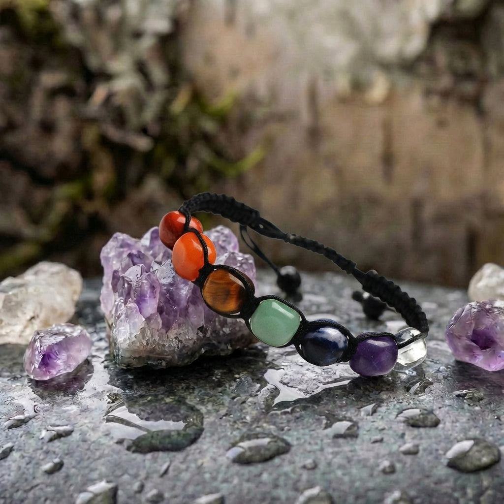 Handmade Natural Magic Stones Wealth Bracelet