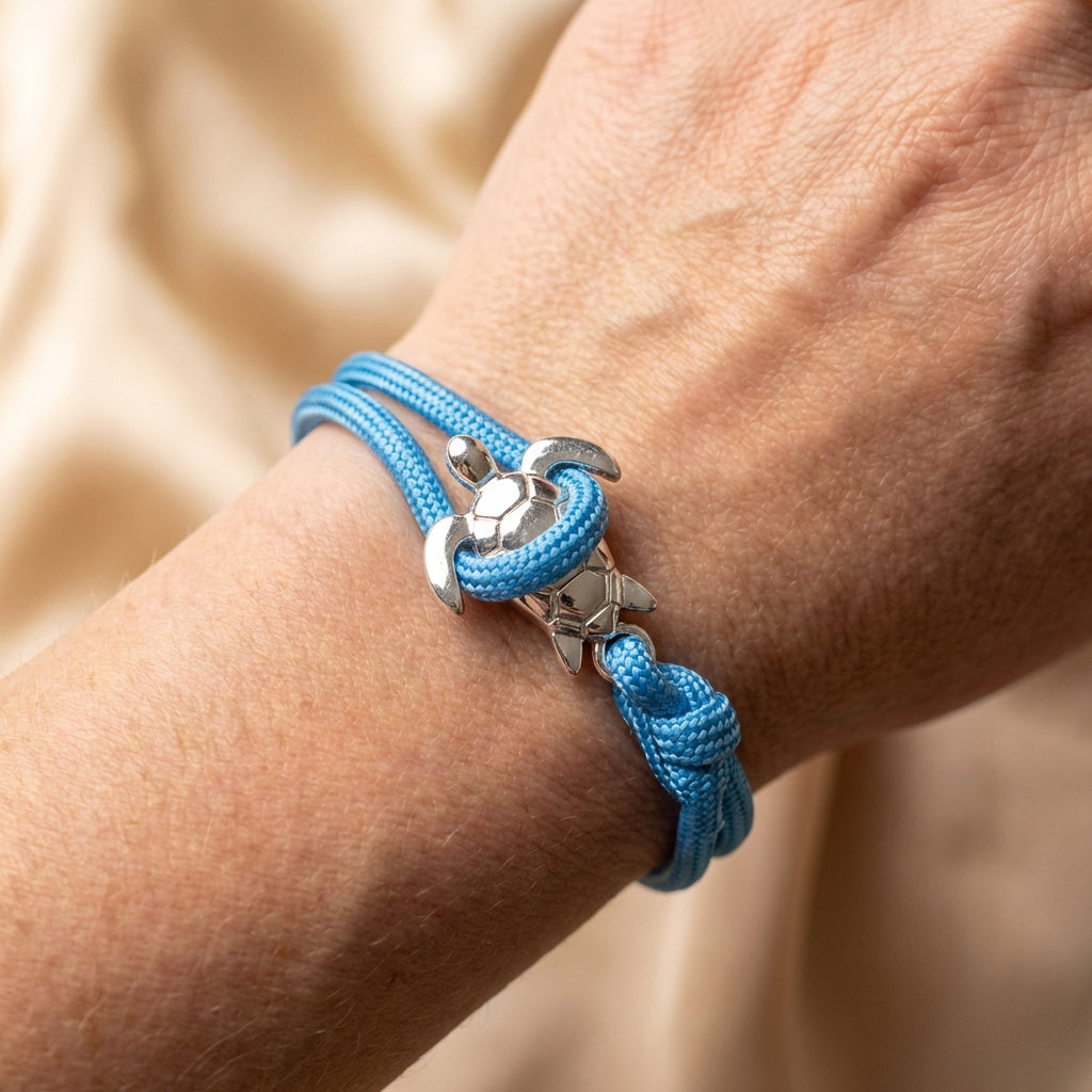 A Handmade Sea Turtle Bracelet