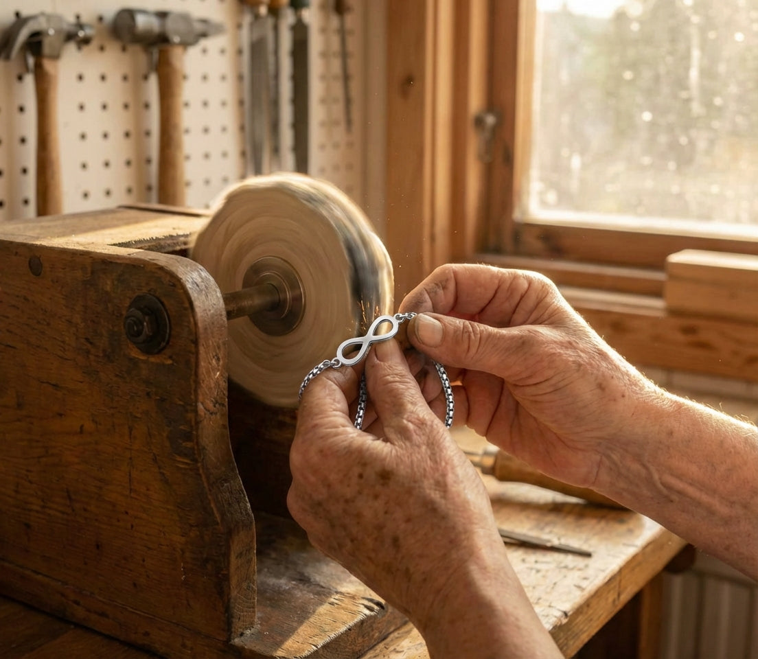 Infinite Silver Bracelet