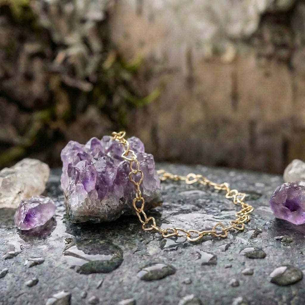 Mea Heart Links Bracelet