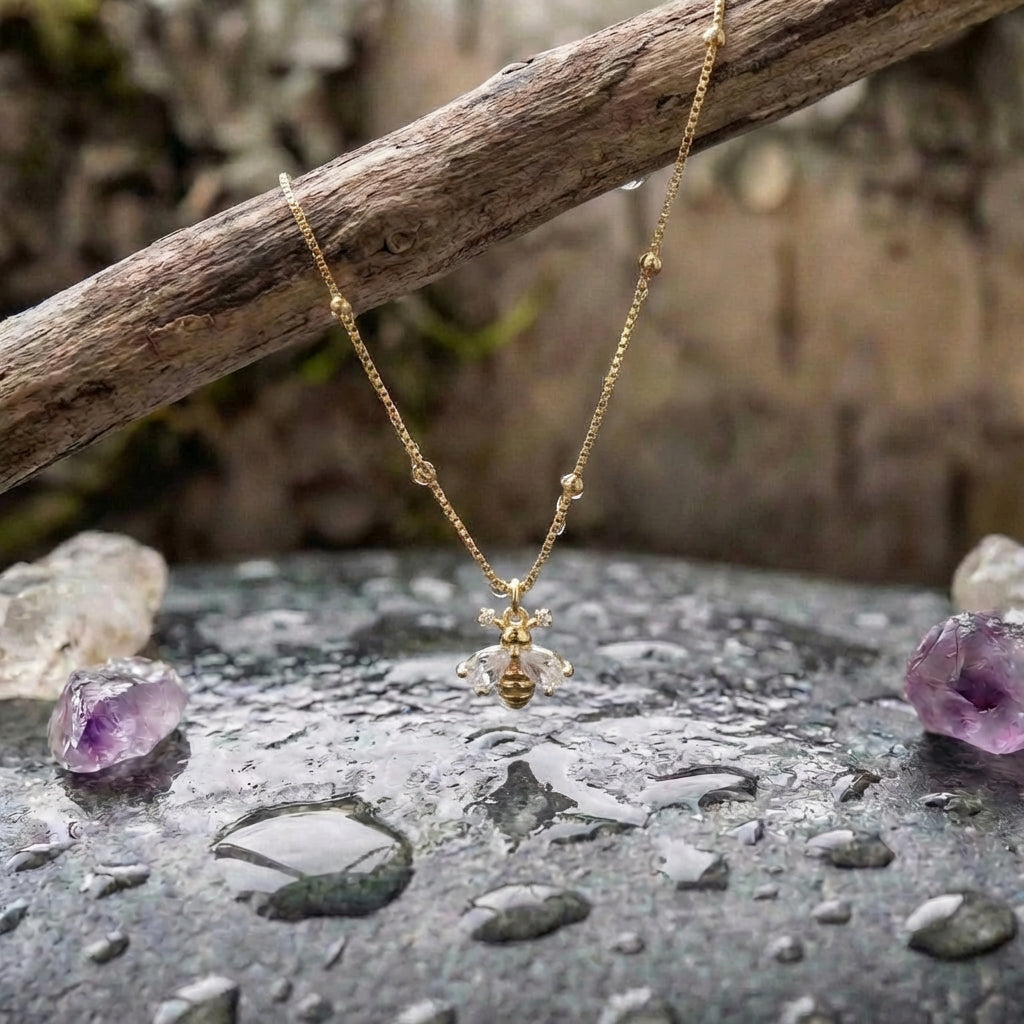 Melissa Dainty Bee Necklace