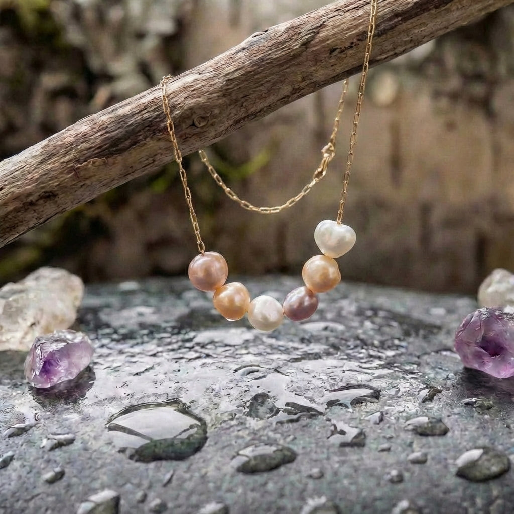 Natural Freshwater Pearl Necklace