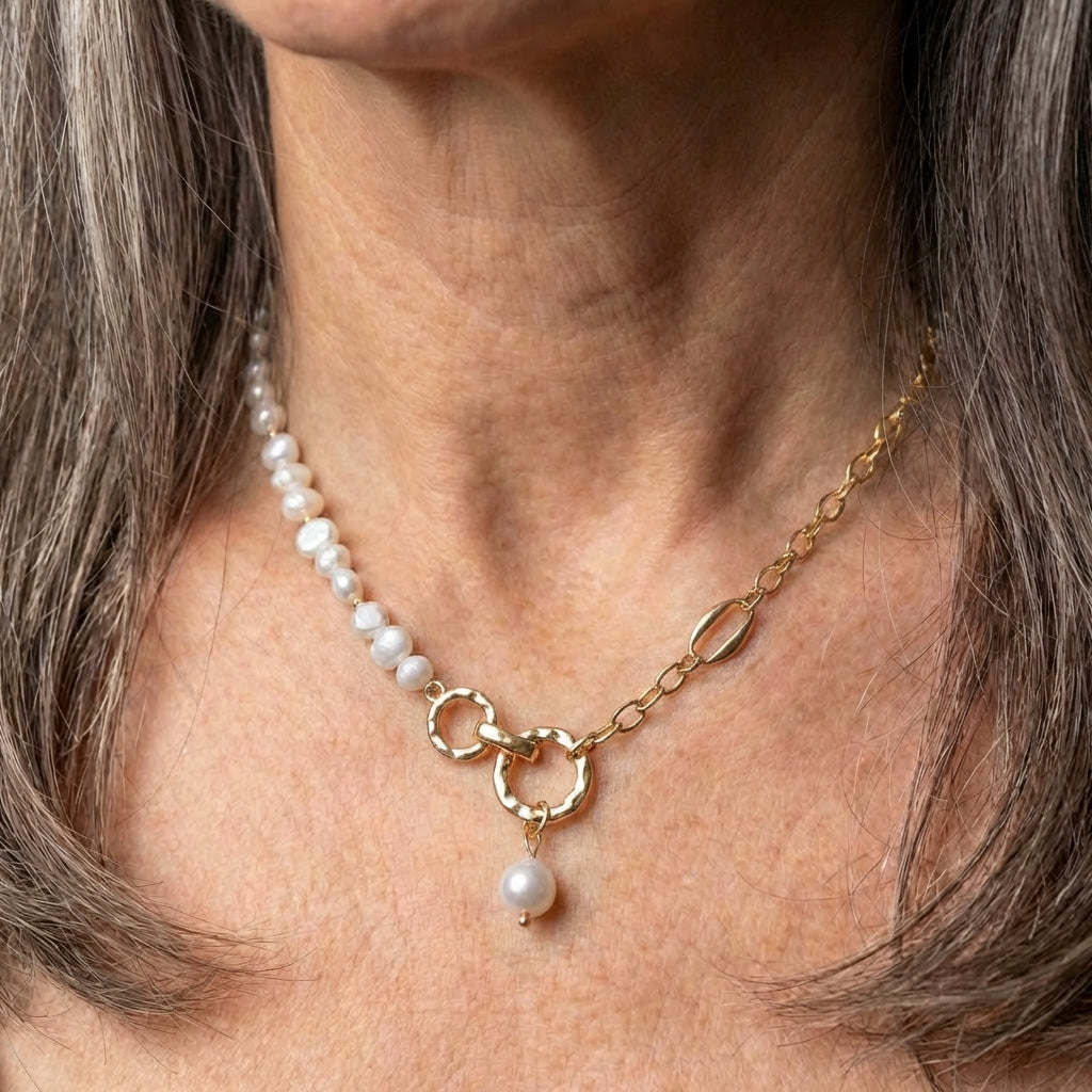 Natural Freshwater Pearl Necklace