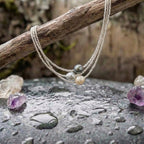 A Natural Pearl Necklace