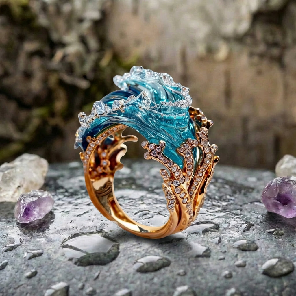 An Ocean's Oath Ring