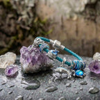 Oceano Bracelet + Charms Included In Leather And Silver