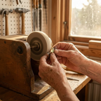 Vintage Earrings With Green Moonstone