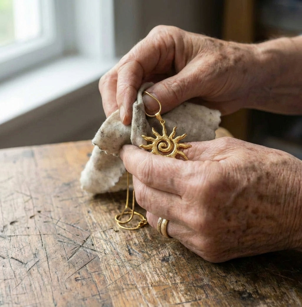 Vintage Chic Sun Shaped Necklace