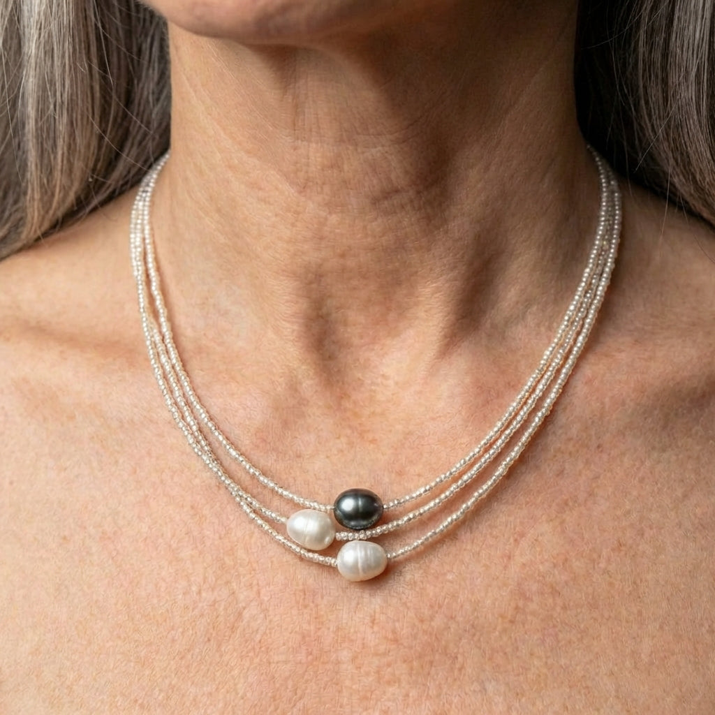 A Vintage Fresh Water Pearl Necklace