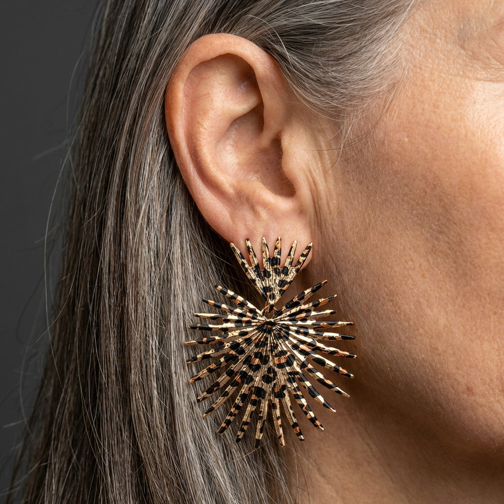 Vintage Spiny Earrings