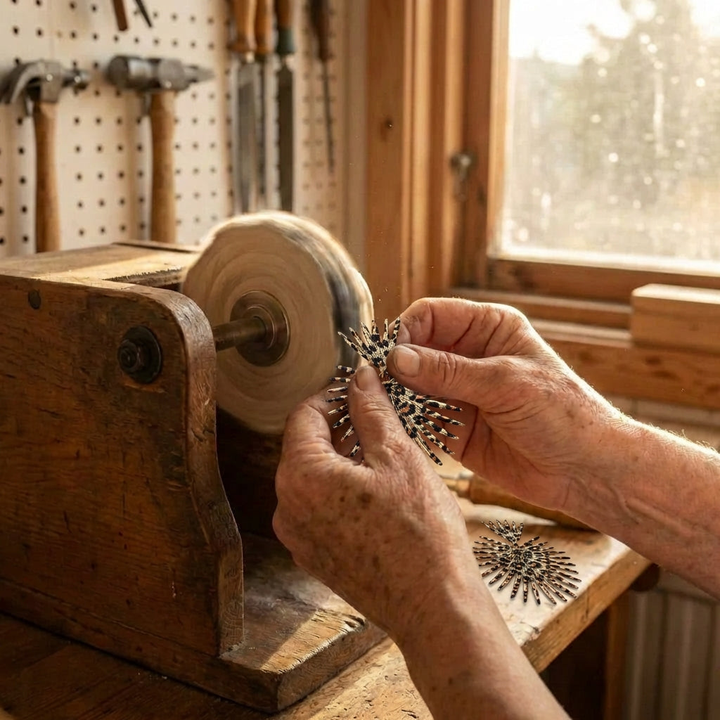Vintage Spiny Earrings